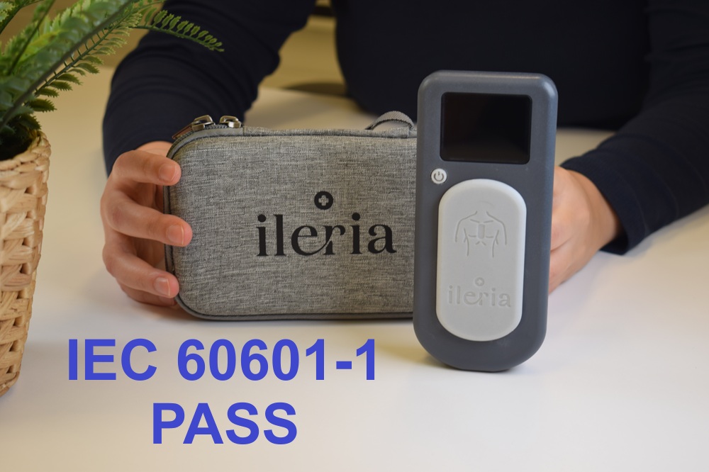 Ileria Passed the IEC 60601-1 test