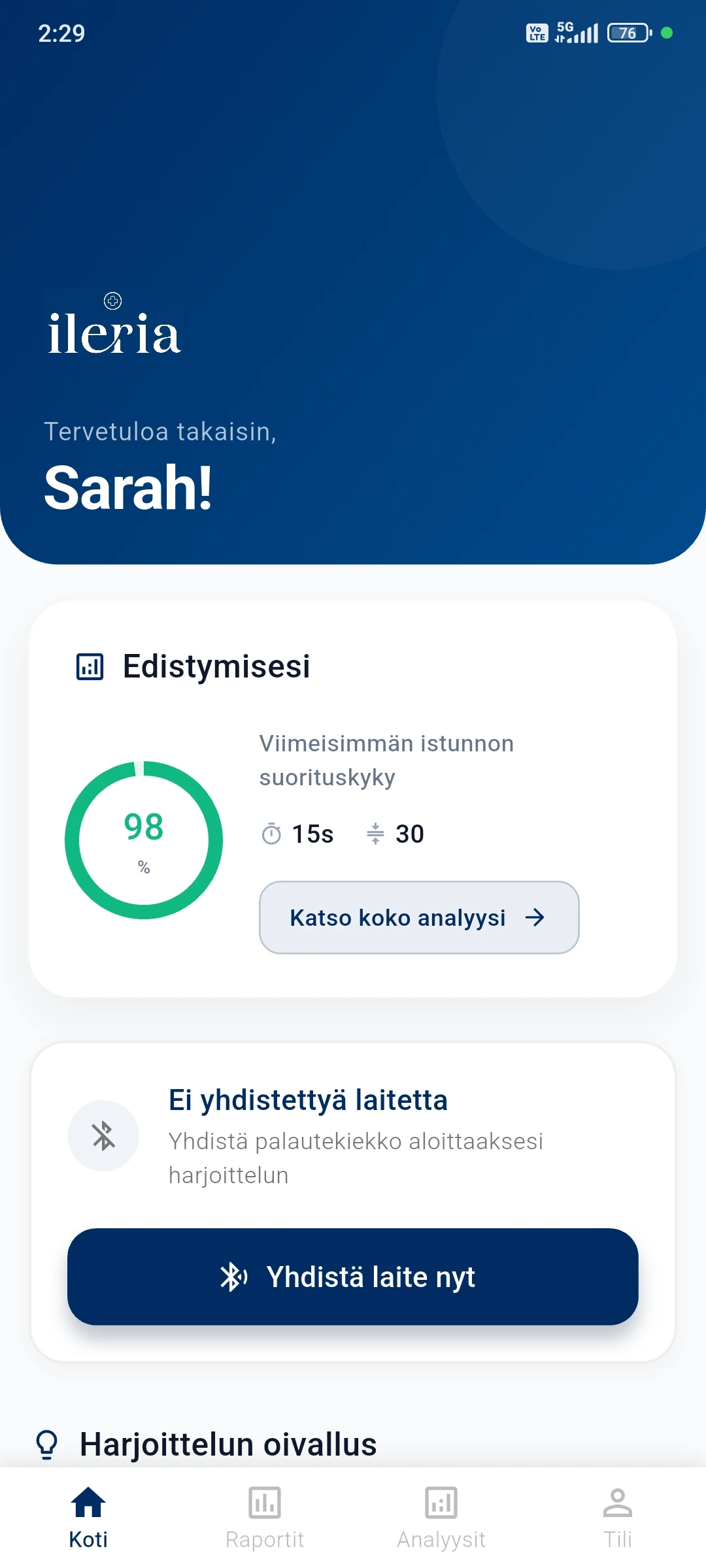 Ileria Elvytys Sovellus Kuvakaappaus 1