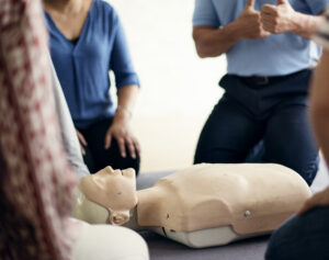 cpr first aid training concept 12 - Ileria CPR Feedback training technology