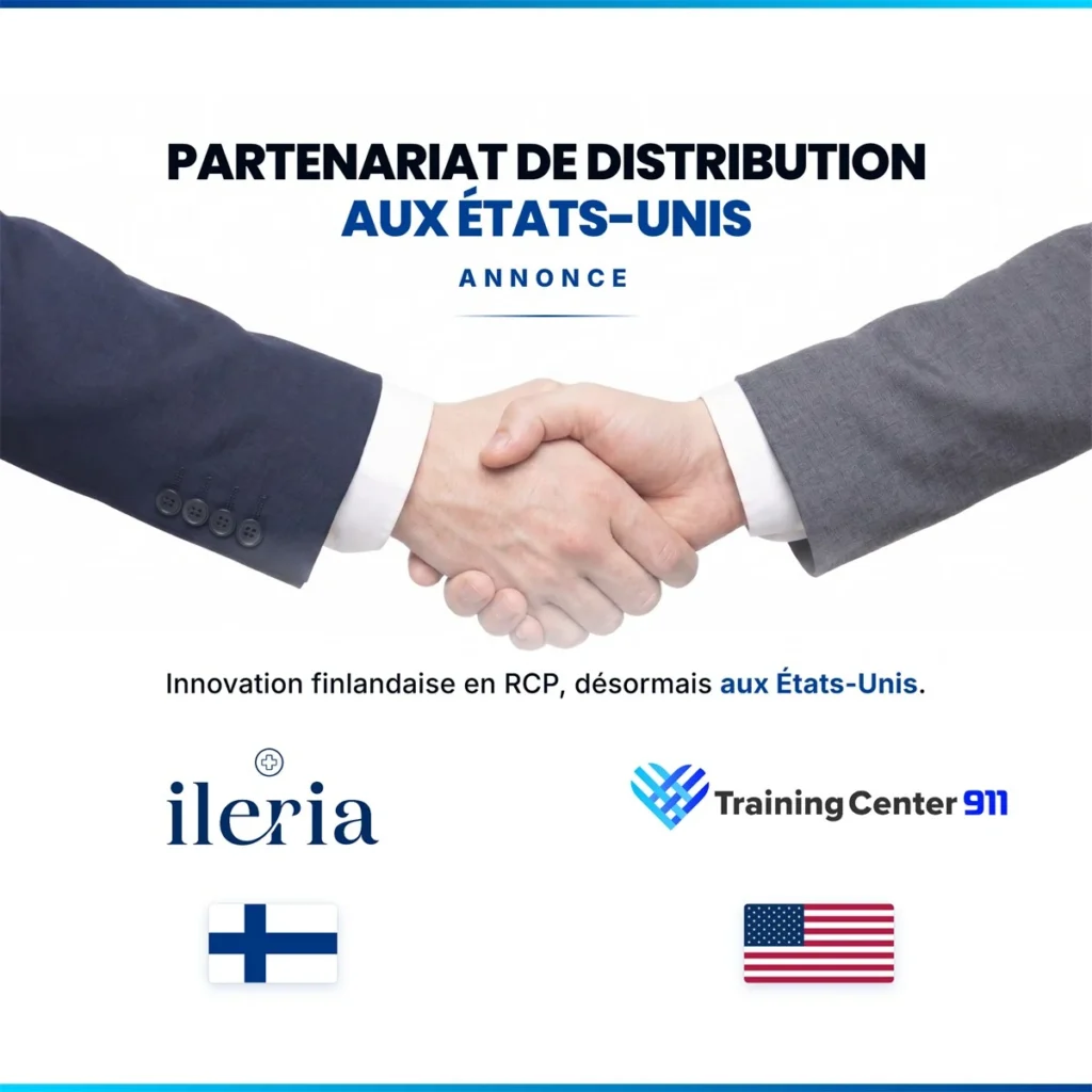 Communiqué officiel : Ileria Oy s&rsquo;associe à Training Center 911 LLC pour la distribution sur le marché américain